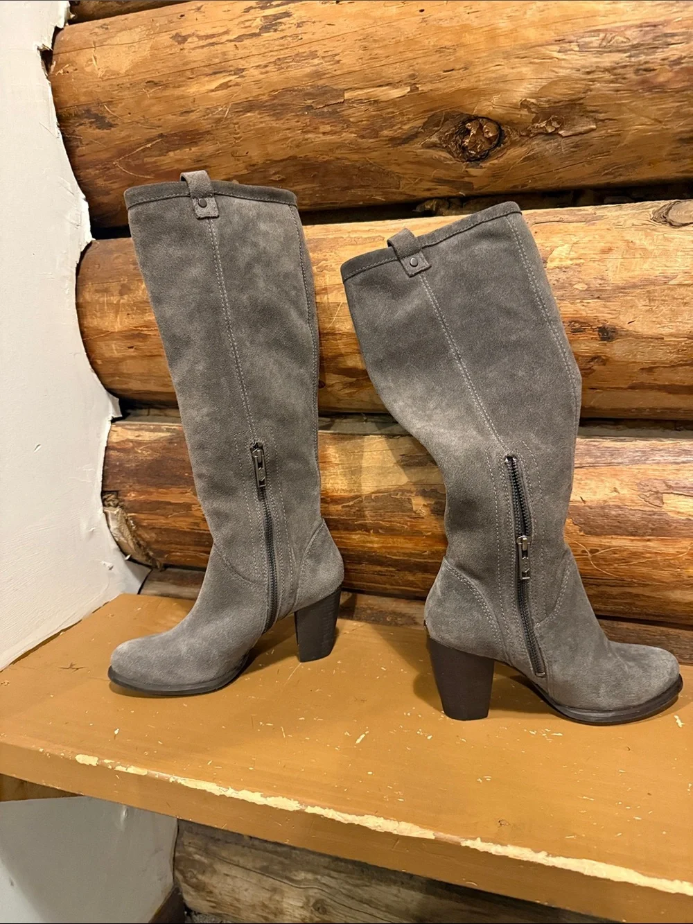 😍3! Women’s Suede Knee-High Boots - Gray, Navy, Brown 2UGGs and Hushpuppies